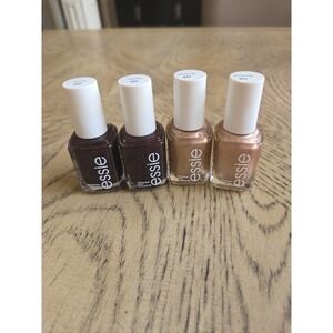 Essie Nail Polish Lot Of 4 New Wicked Penny Talk Nail Lacquer New
